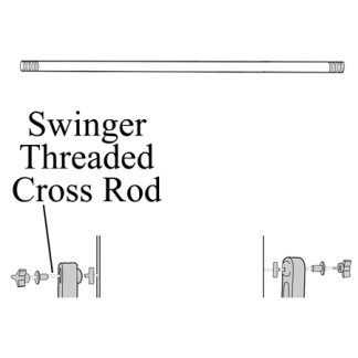 Swinger Threaded Cross Rod