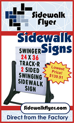 Direct from the factory lowest price Magic Master Signs on the internet!