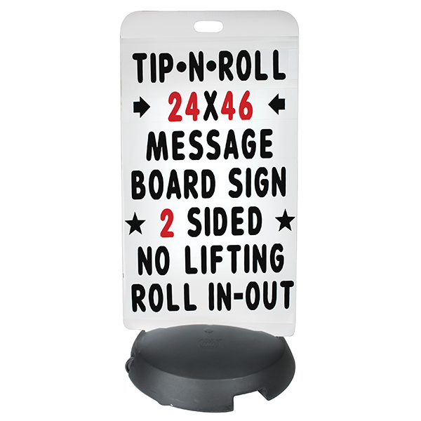 Tip N' Roll Standard Message Board 1 Tip N' Roll Standard Message Board